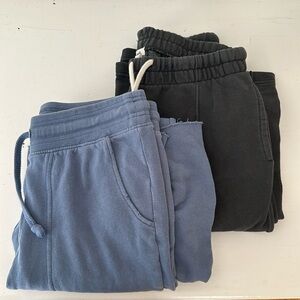 aerie wide leg sweatpants